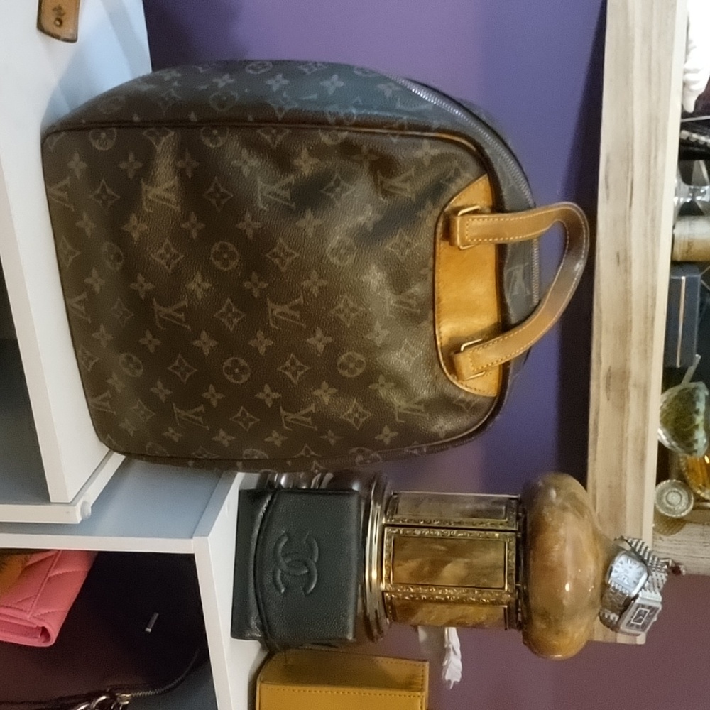 Louis Vuitton Brown Excursion Travel Bag purse
